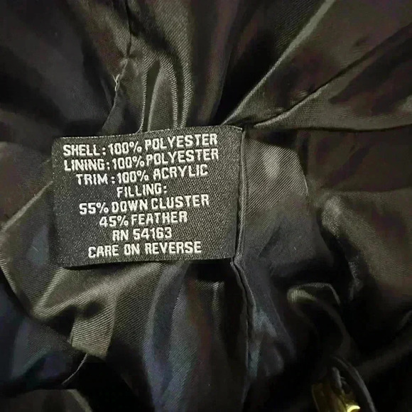 Guess Black Quilted Puffer Jacket - Picture 7 of 7